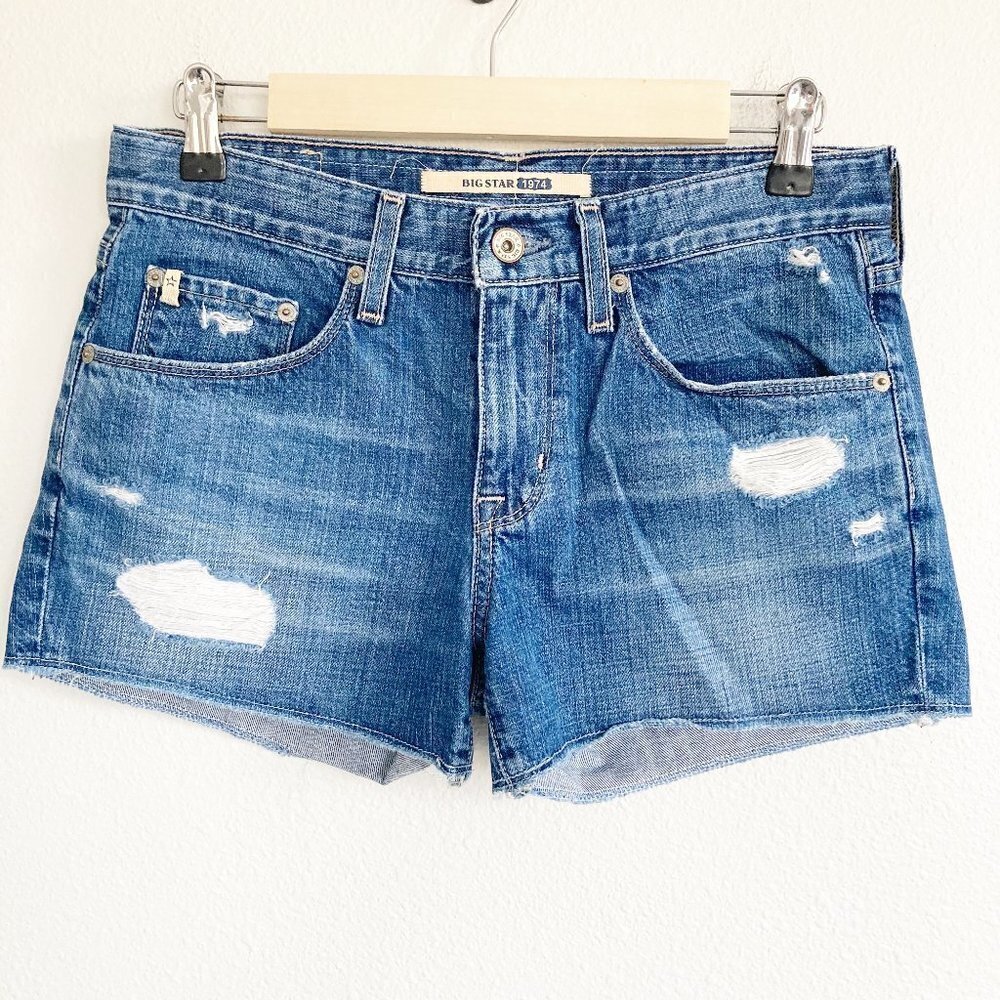Big Star Joey Sloucy Boyfriend Jean Shorts